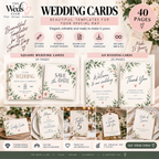 The Ultimate Digital Wedding Planner Bundle | 300+ Pages & Templates