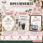 The Ultimate Digital Wedding Planner Bundle | 300+ Pages & Templates