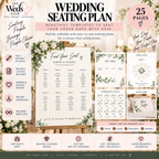 The Ultimate Digital Wedding Planner Bundle | 300+ Pages & Templates
